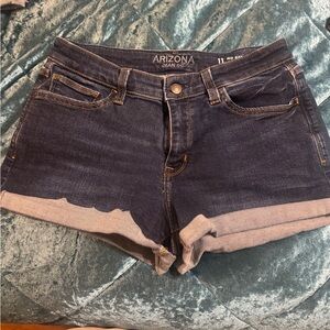 Arizona Jean Company Women's Dark Wash Jean Shorts